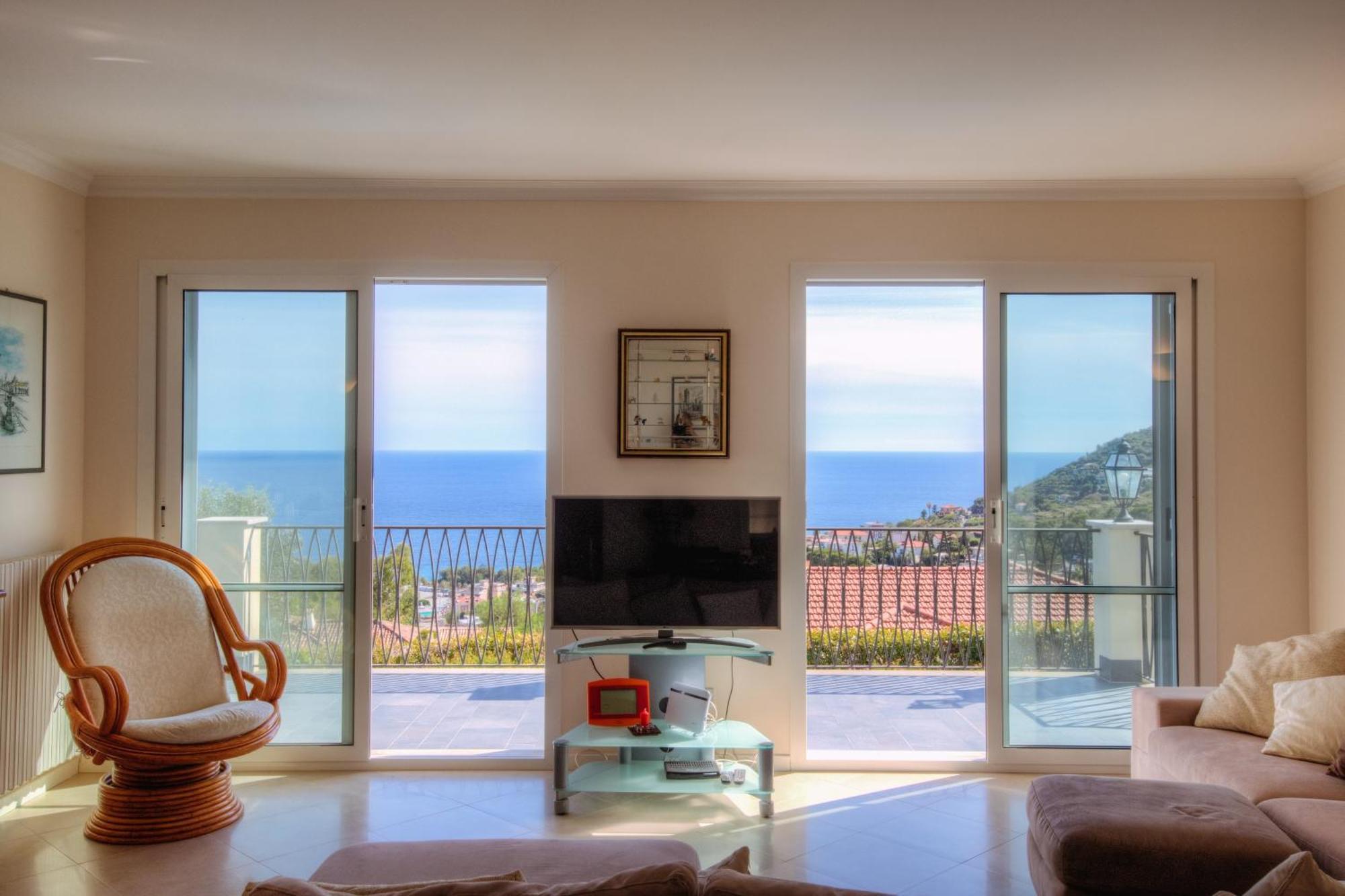 Villa Lucia Riviera Dei Fiori Pool - Happy Rentals Sanremo Exteriör bild