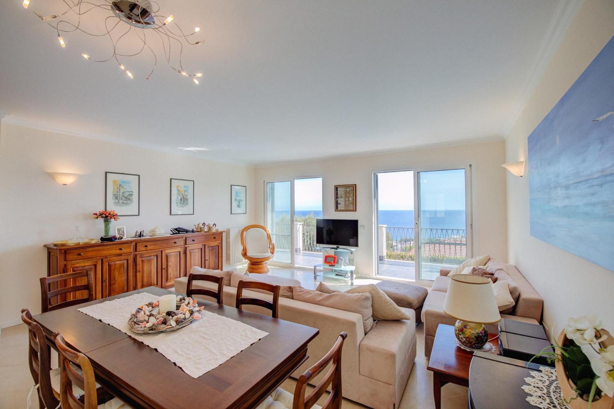 Villa Lucia Riviera Dei Fiori Pool - Happy Rentals Sanremo Exteriör bild